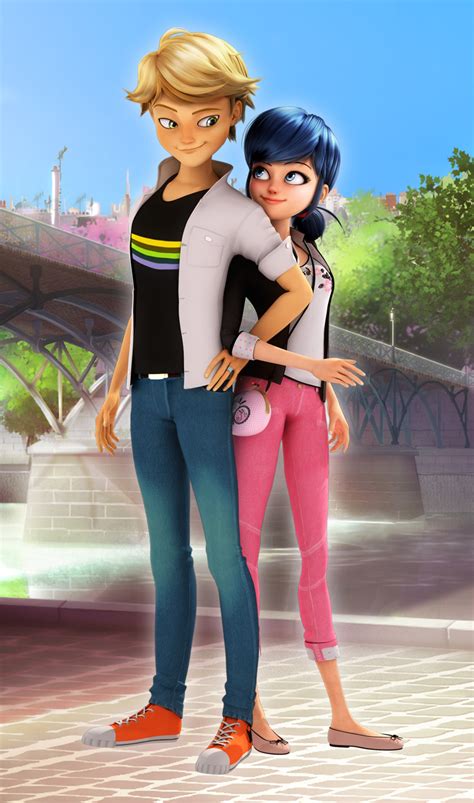 adrien y marinette